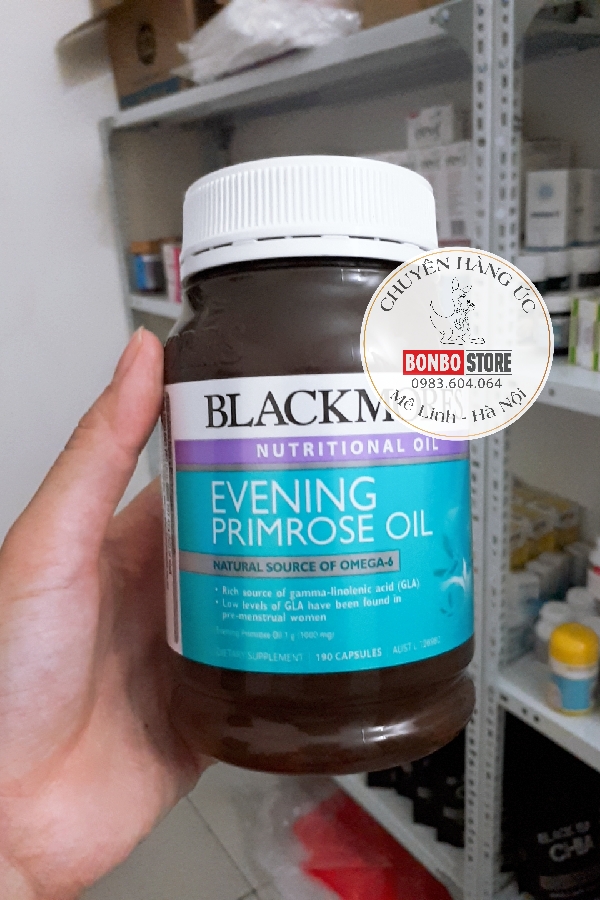 Tinh dầu hoa anh thảo Úc Blackmores Evening Primrose‎ (190v)