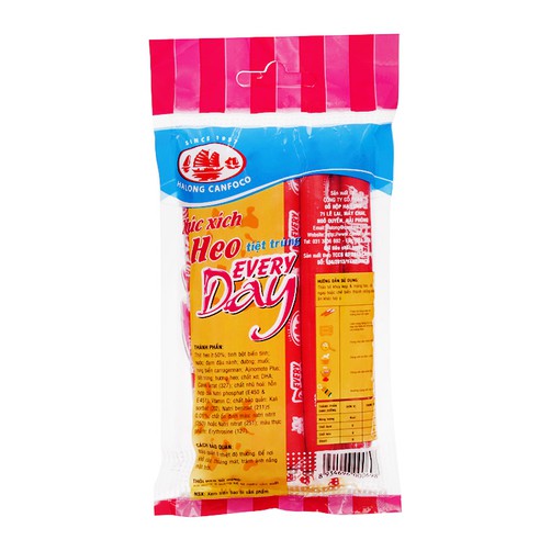 Xúc xích Hạ Long ăn liền EveryDay (10 cây) - Bò