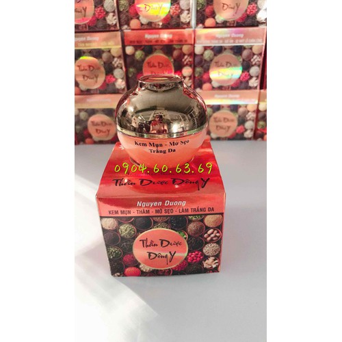 Kem NGUYỄN DƯƠNG ĐÔNG Y Mụn Thâm Mờ Sẹo Làm Trắng Da 10g