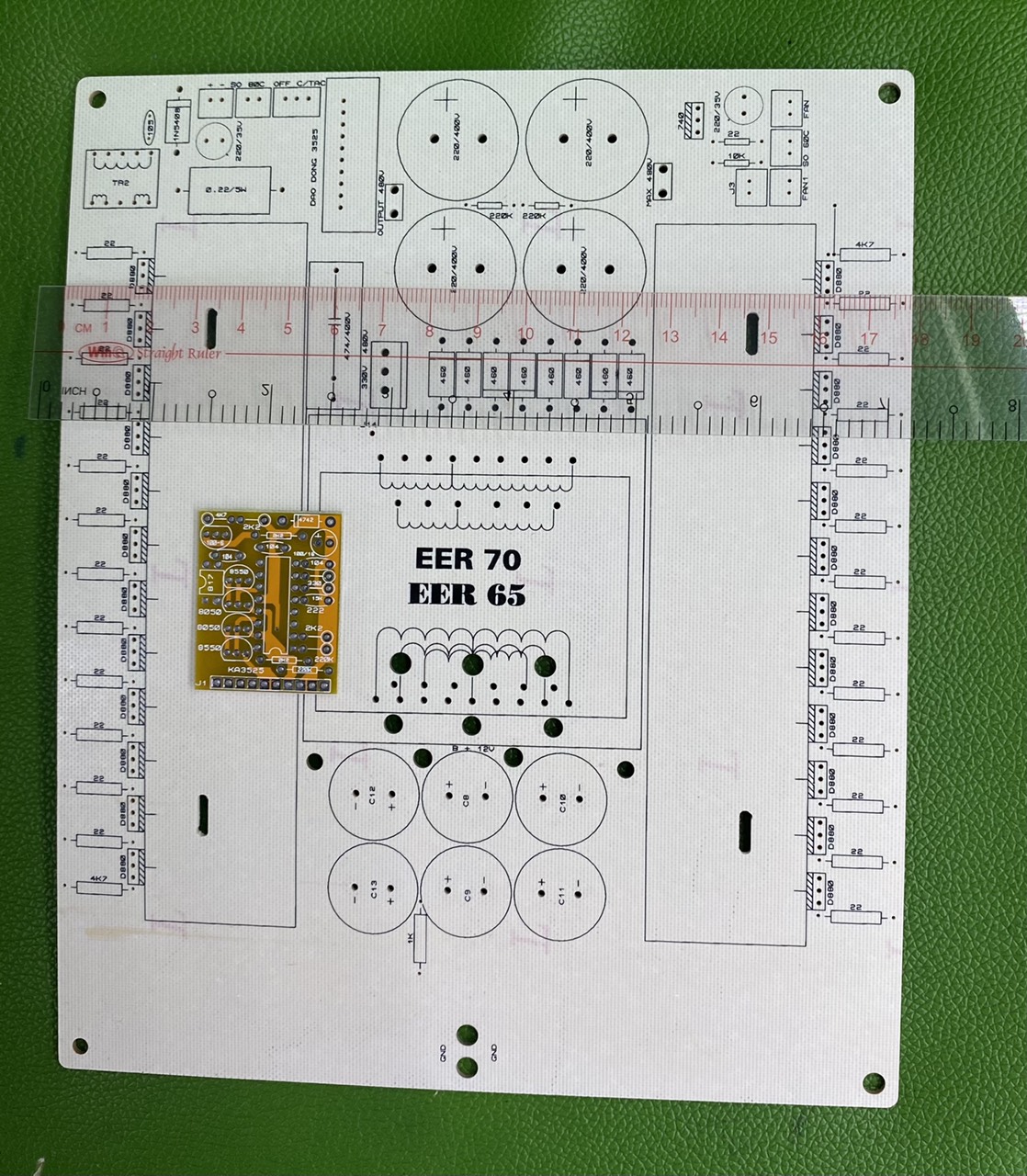 PCB MẠCH KÍCH ĐIỆN 24F NHỎ E70
