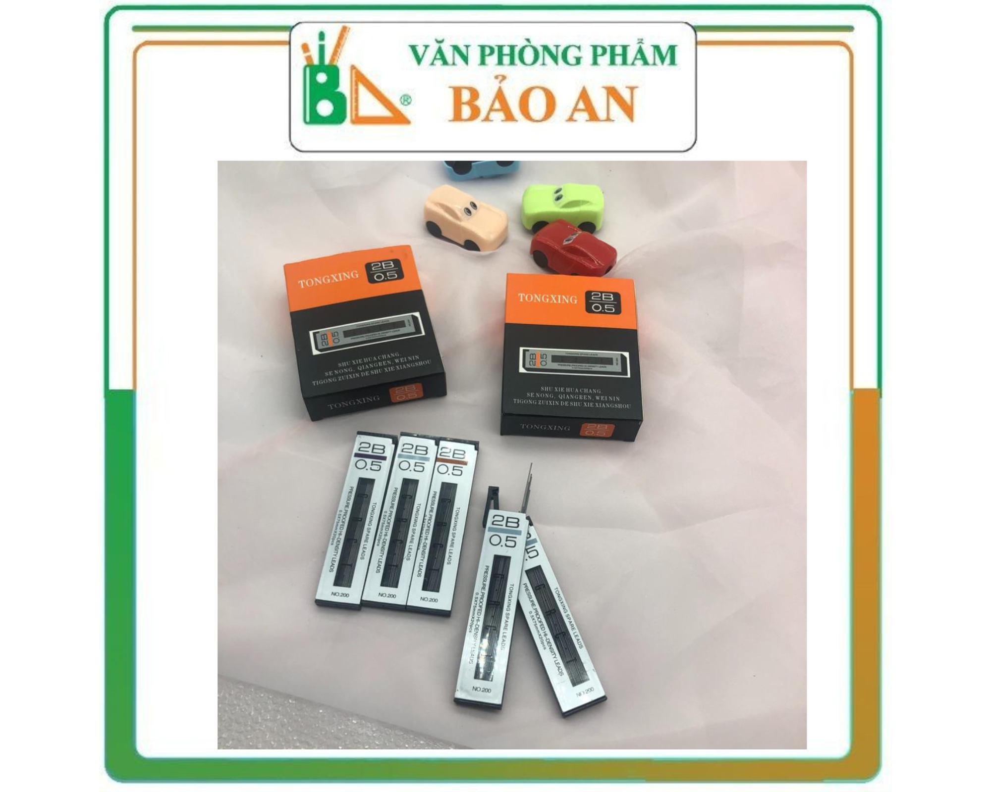 Ruột chì kim ruike 2b ngòi 0,5mm