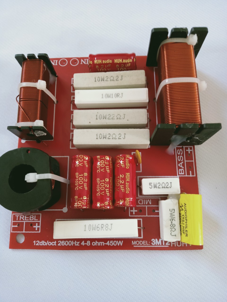 MẠCH PHÂN TẦN LOA ( 1BASS+1 TRUNG+1TREBLE)-1 CẶP