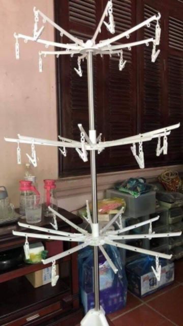 CÂY PHƠI ĐỒ INOX ĐA NĂNG DÁNG TRÒN cho trẻ sơ sinh