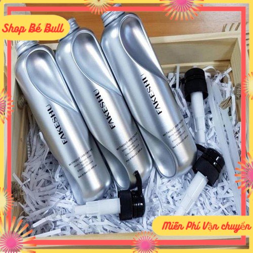 Hấp ủ lụa tơ tầm fakeshu loại 1 618ml mềm mượt , phục hồi tóc