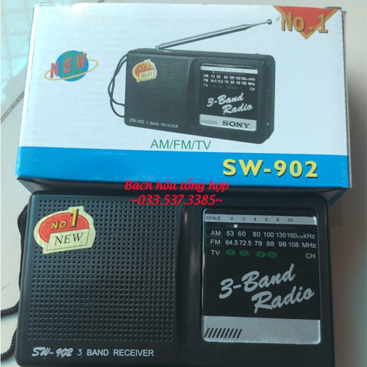Đài, đài radio, đài fm 902 hỗ trợ 5 tầng số am, tv. fm, sw1, sw2