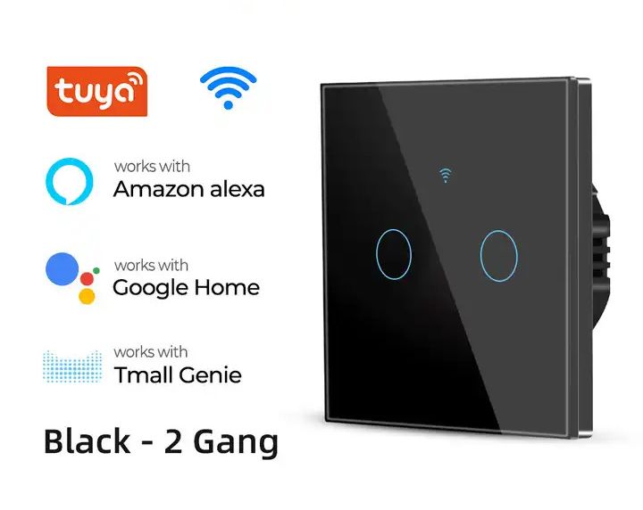 Công tắc wifi+rf433 thông minh Tuya