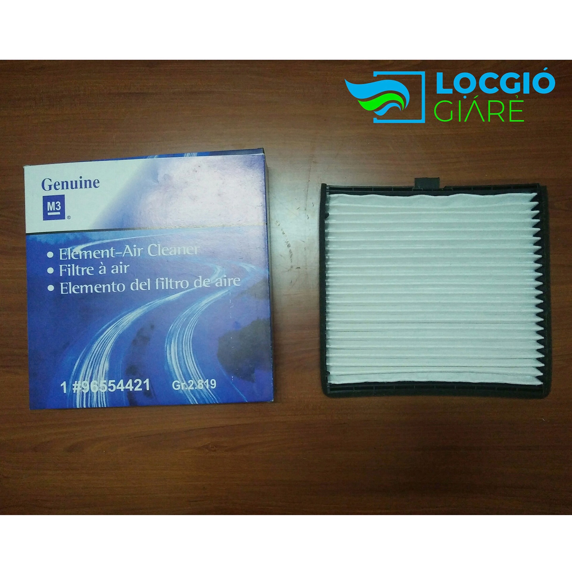 LỌC ĐIỀU HÒA GENTRA-X , AVEO , GENTRA X