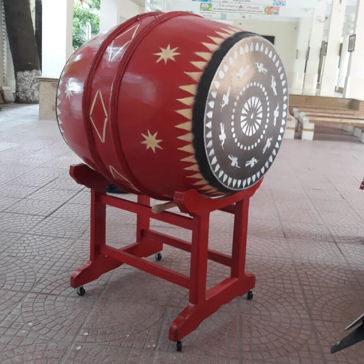 Kết quả hình ảnh cho trống trường đăng khoa