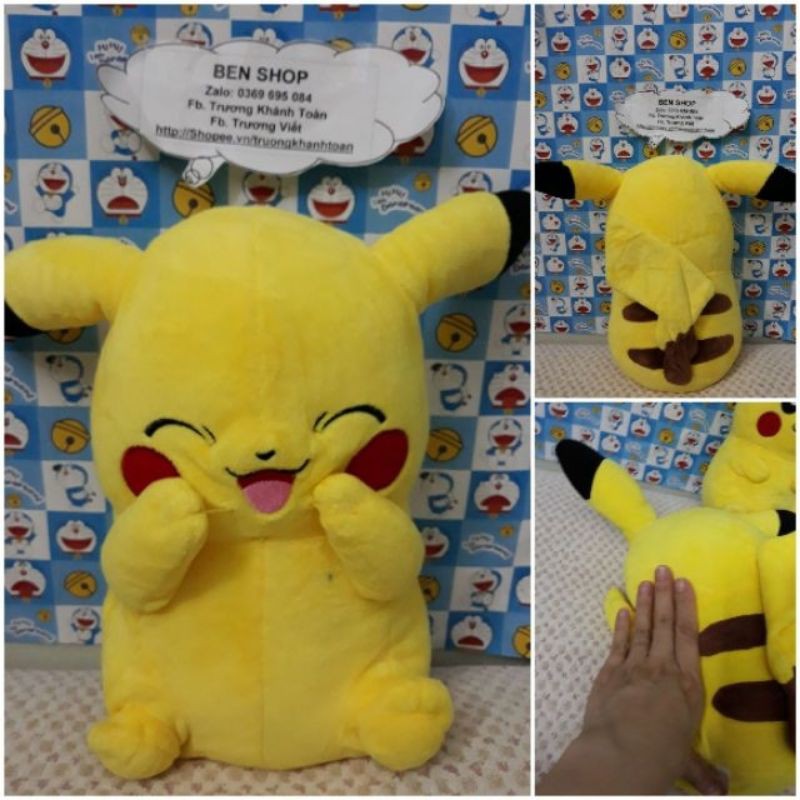 [HCM]Gấu Bông Si Pikachu Kiện Nhật Hàn(Ảnh Thật)