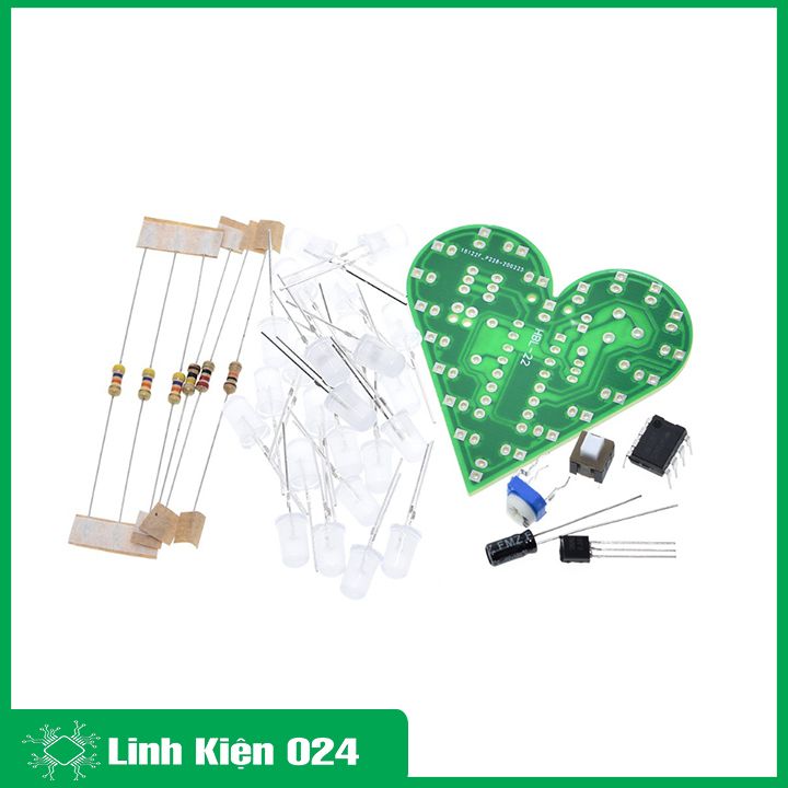 Bộ mạch trái tim mini tự lắp ráp