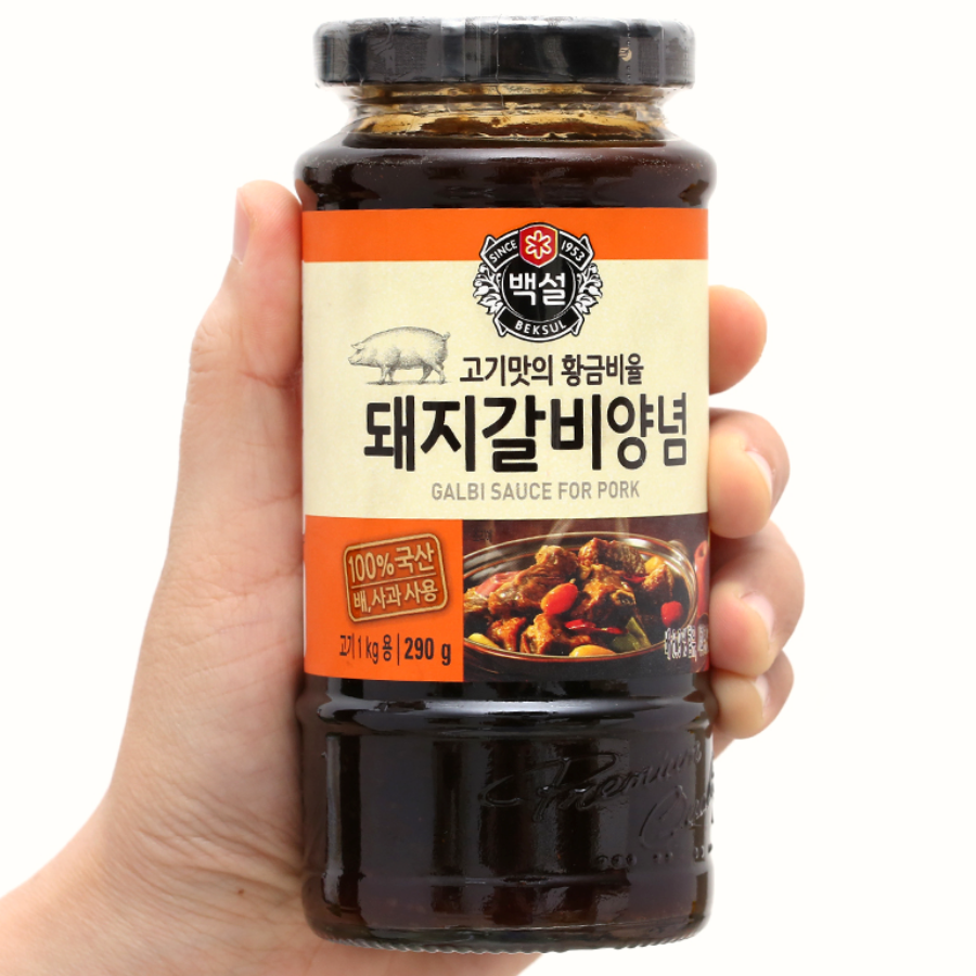 Sốt ướp Bulgogi heo Beksul chai 500g