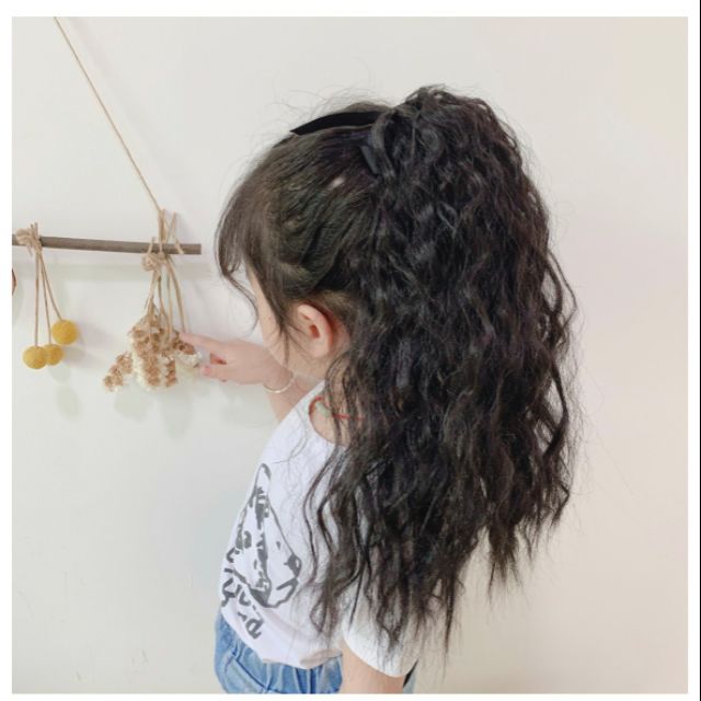 Tóc giả nữ cột 🤪freeship🤪 tóc giả cột xù cho bé siu đẹp