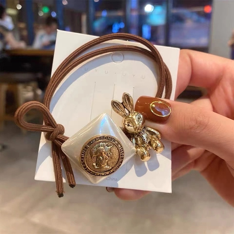 Dây cột tóc thỏ hoàng kim cực xinh - KAShop