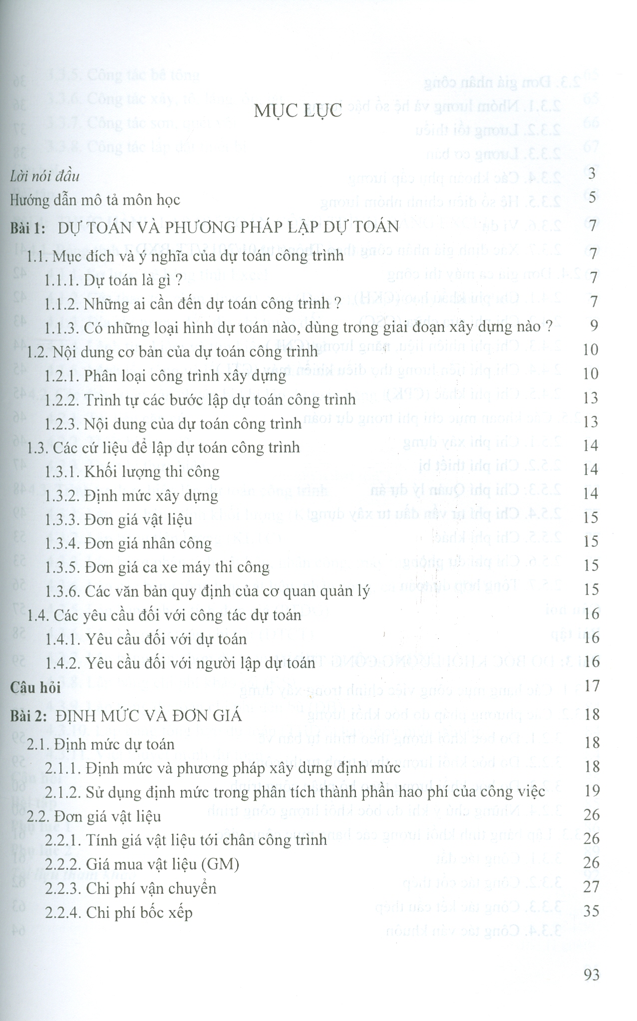 Lập Dự Toán Công Trình Bằng Excel