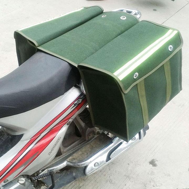 Túi vải vuông đựng đồ treo hông xe máy TH01