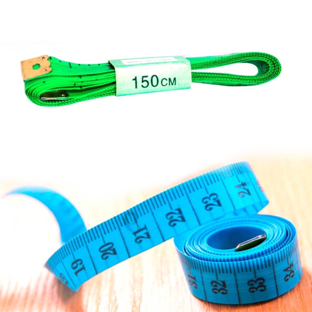 (combo5) Thước dây đo vòng eo + may quần áo 1,5m