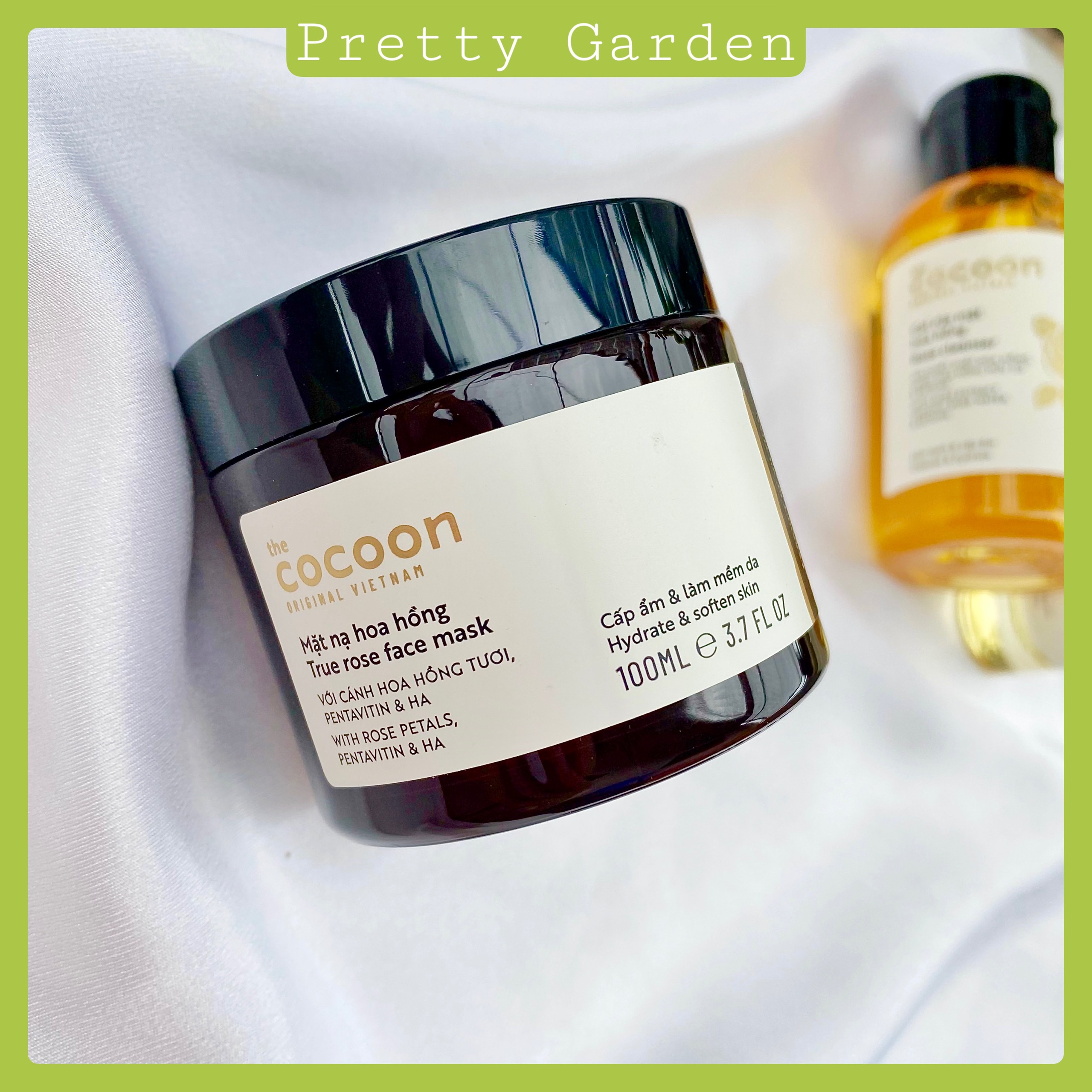 Mặt nạ hoa hồng Cocoon cấp ẩm & làm mềm da 100ml
