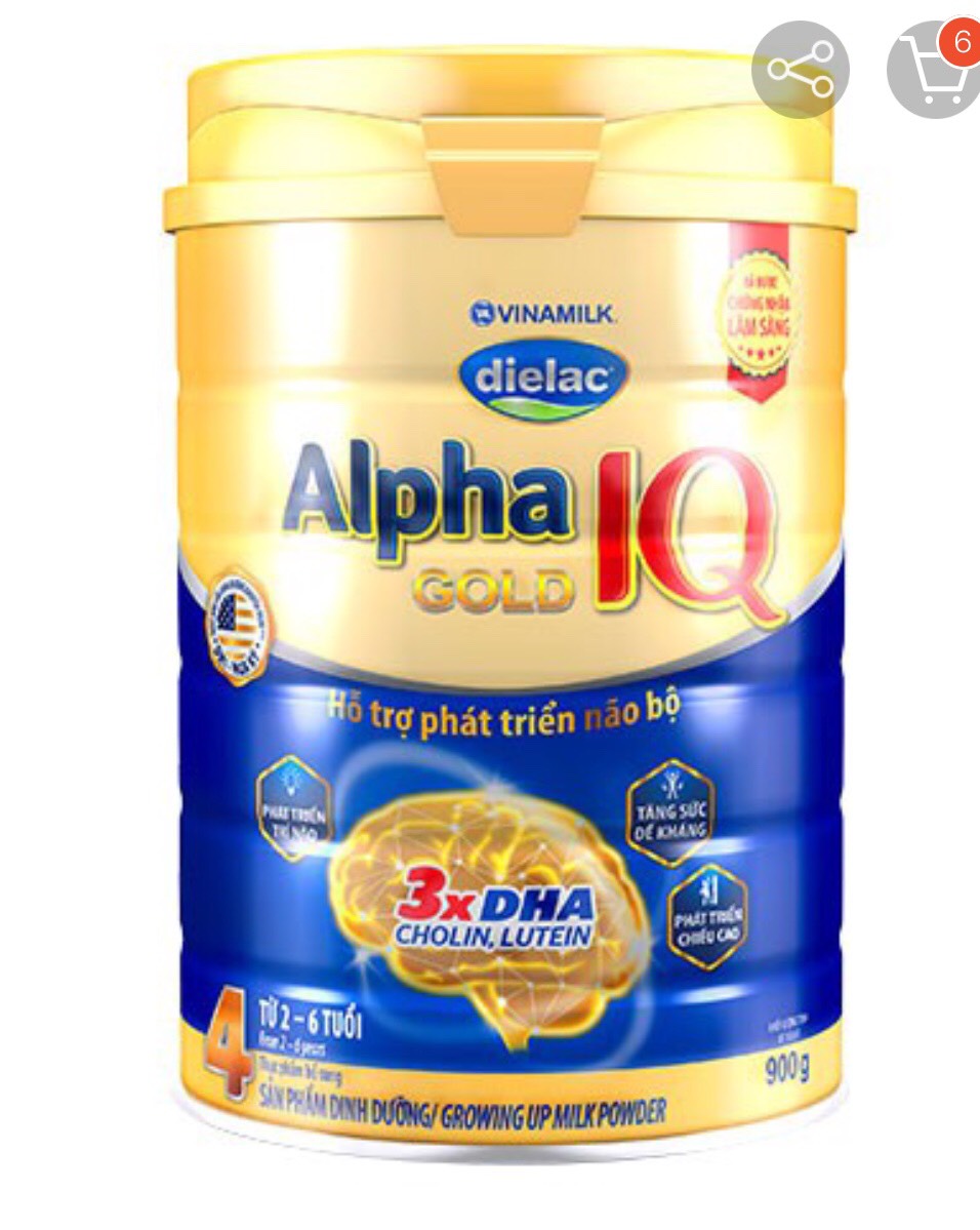 [HCM]Sale sốc - Sữa bột dielac alpha gold 4 900g vinamilk