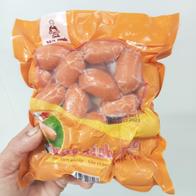 Xúc xích Bi bịch 500gr (giao tphcm)