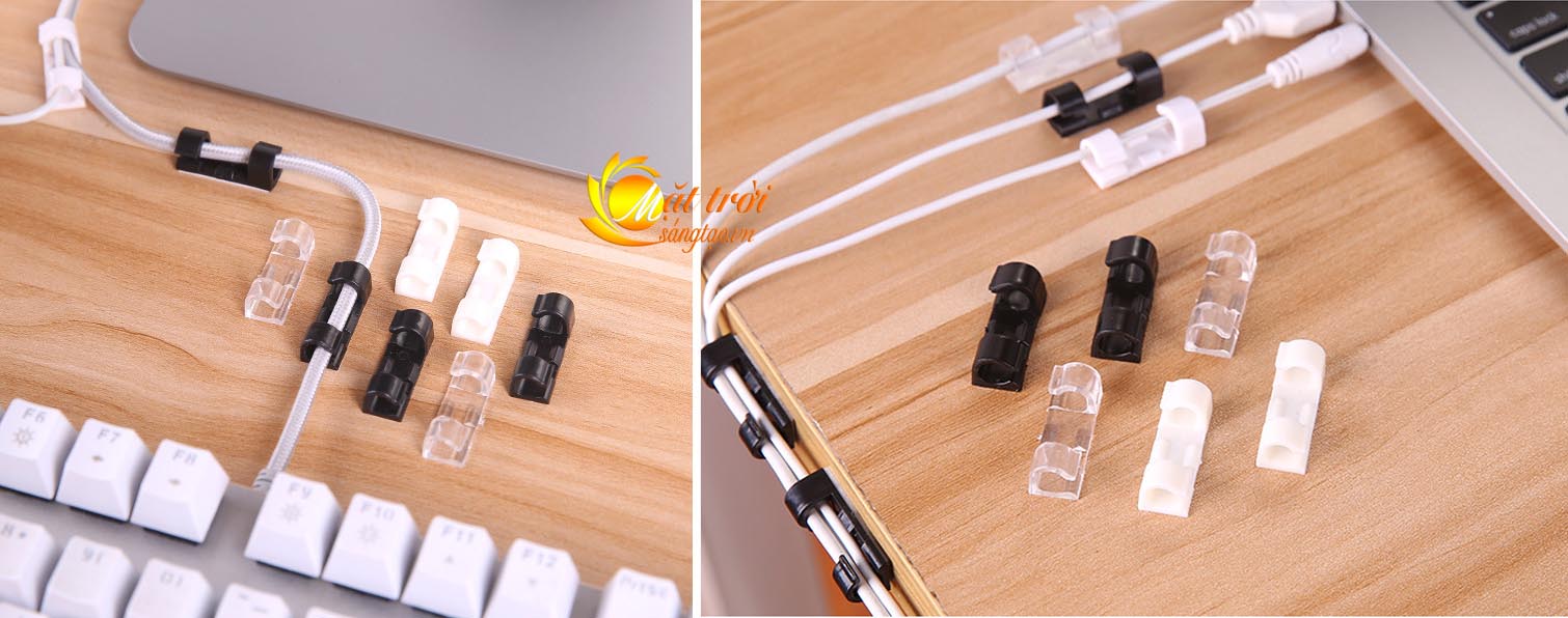 Vỉ 20 nút giữ dây điện