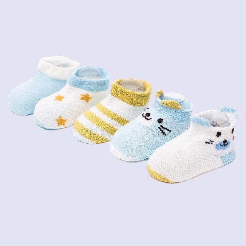 Set 5 đôi tất Kid Sock lưới thông hơi cho bé