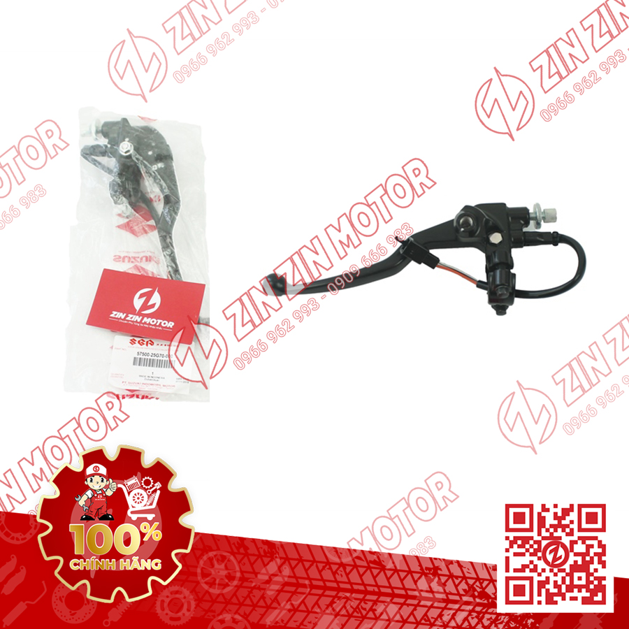 Cùm côn - raider fi, satria fi - 57500-25g70-000 - zin zin motor