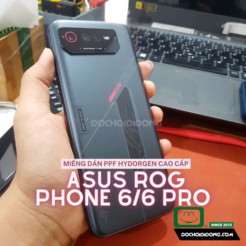 Miếng dán PPF Hydorgen Asus Rog Phone 6 / 6 Pro trong, nhám, đổi màu cao cấp