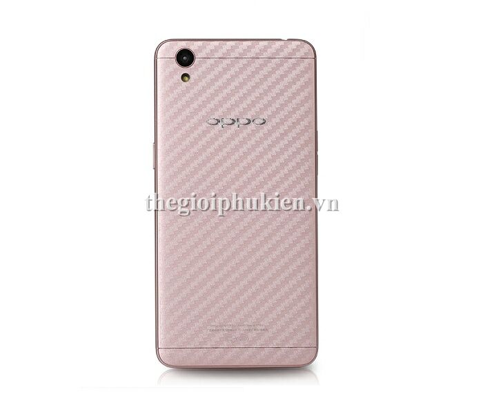 Miếng dán vân Carbon, các bon mặt lưng cho OPPO A37 Neo 9