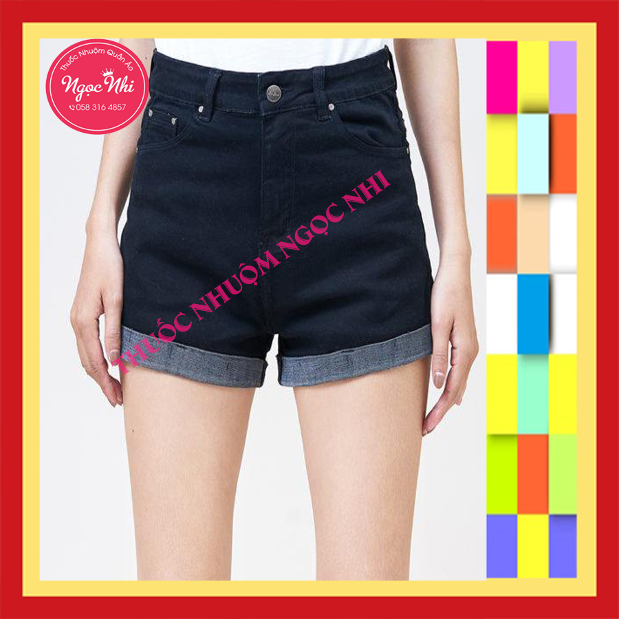 Thuốc Nhuộm Quần Áo Màu Xanh Đen