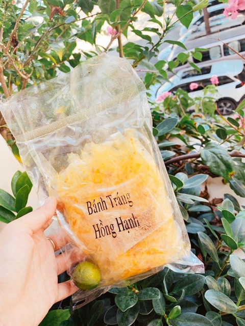 BÁNH TRÁNG TỎI HỒNG HẠNH ( KÈM TẮC )