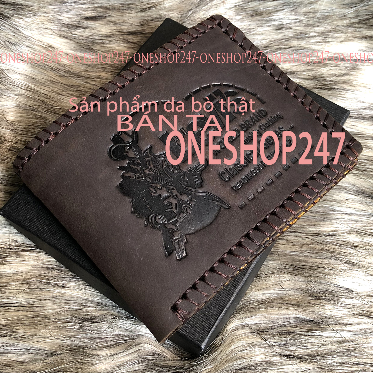 Ví bóp da bò nam - CAM KẾT da bò THẬT 100% RE-A410V. REQUA SHOP