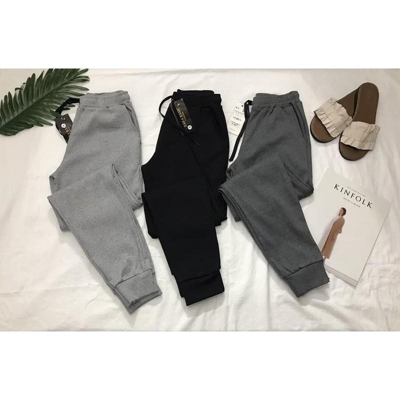 Quần Jogger len gân chất dầy đẹp