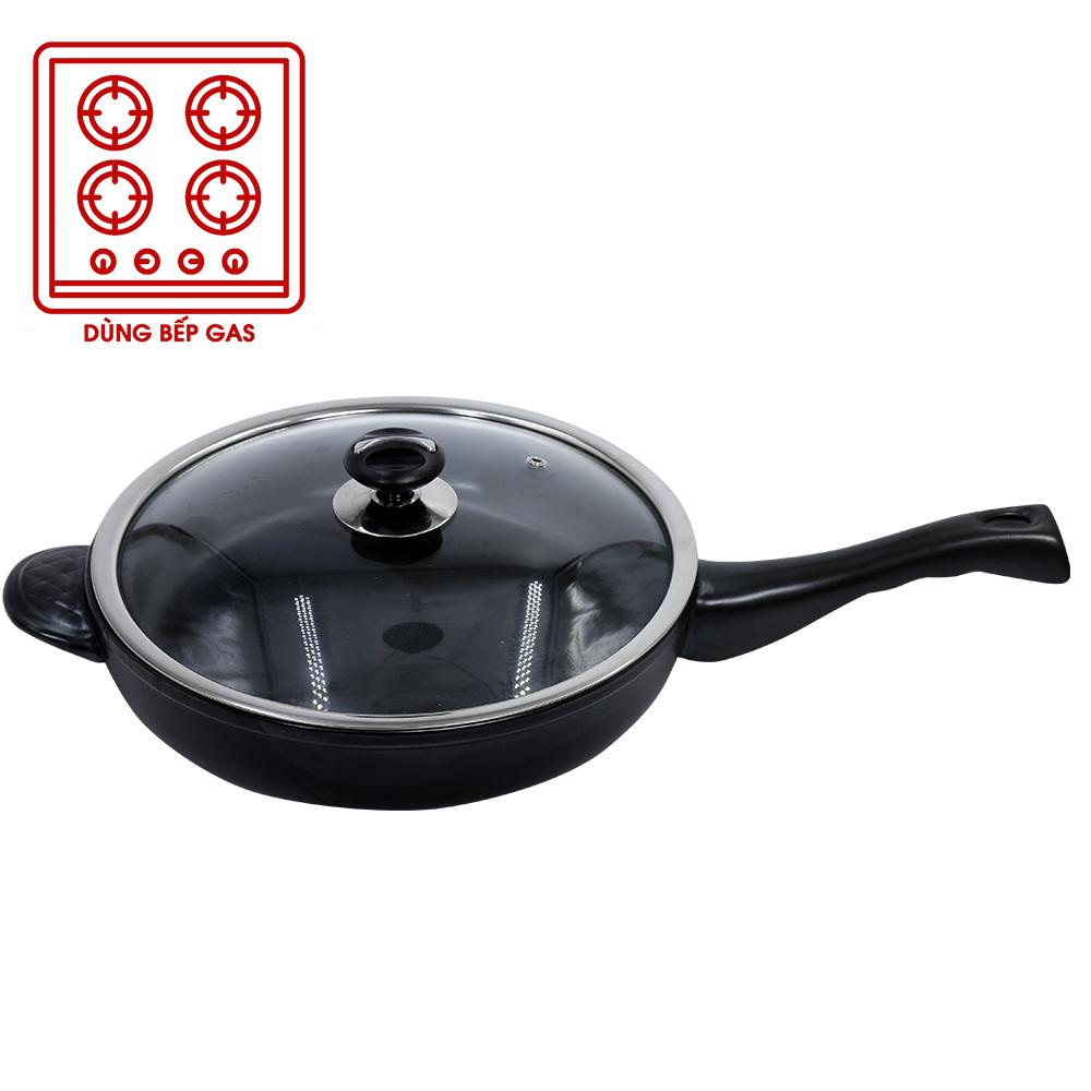 Bộ nồi chảo sứ ROYALCOOKS 4 món cỡ lớn (RC-CBM07)