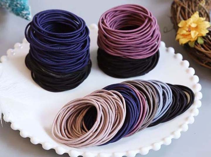 [Bộ 10] Dây chun buộc tóc, dây cột tóc, thun buộc tóc,Túi Cột tóc, buộc tóc chun