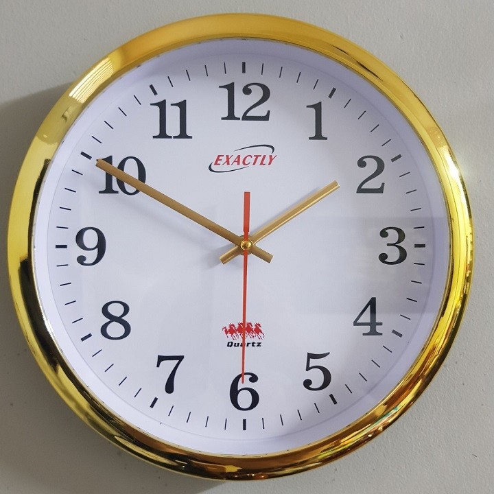 HCM]Đồng hồ treo tường tròn 30cm EXACTLY | Lazada.vn