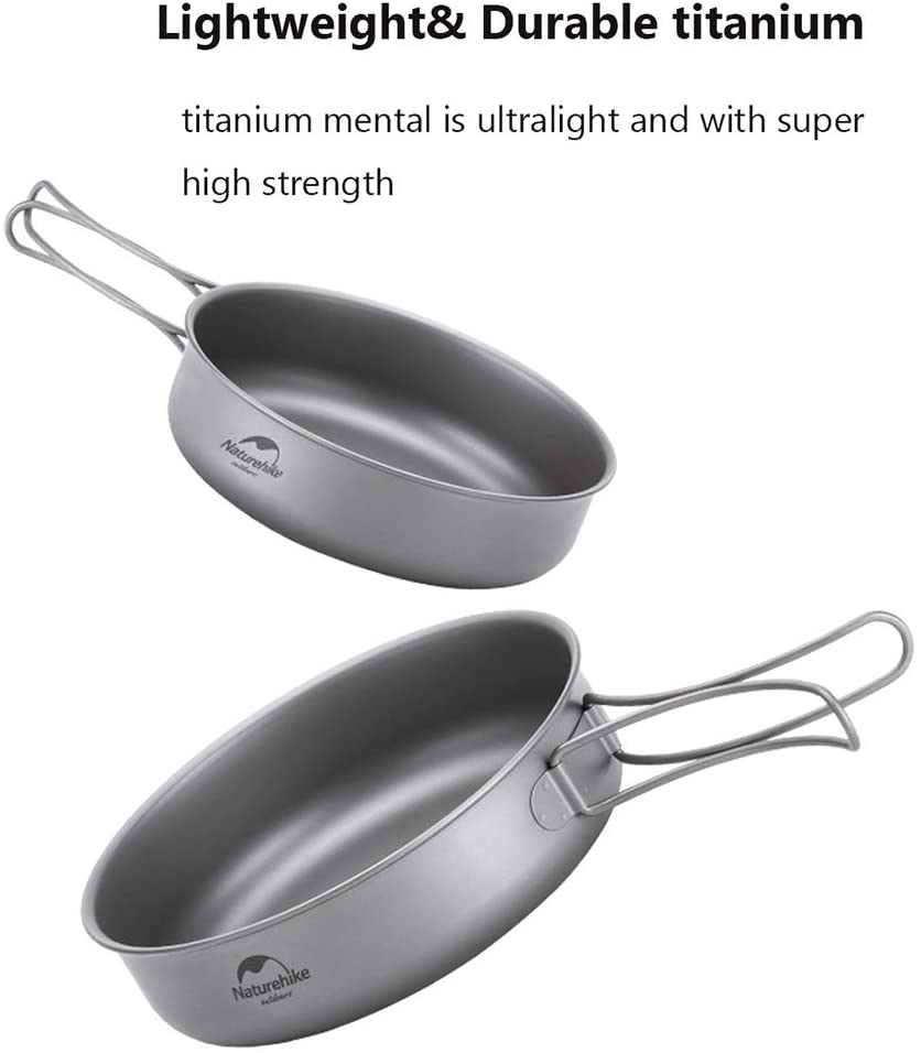 Chảo Dã Ngoại Titanium Naturehike NH18T010-A