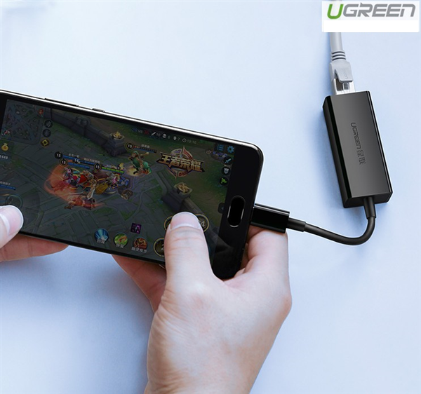 Cáp USB Type-C to Lan 10/100/1000Mbps Ugreen 50307