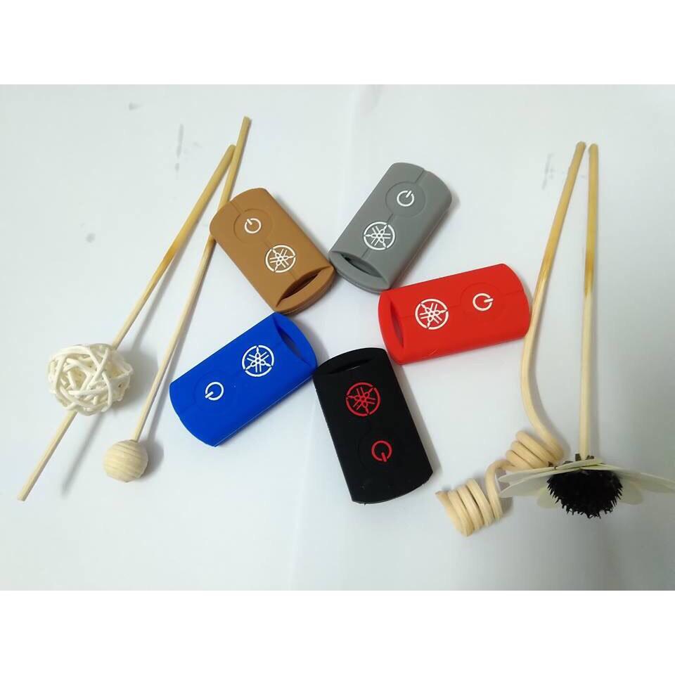 Bọc(Bao) Khóa Smartkey Yamaha GRANDE, NVX, JANUS,FREEGO SMK Silicon (Đủ Màu)