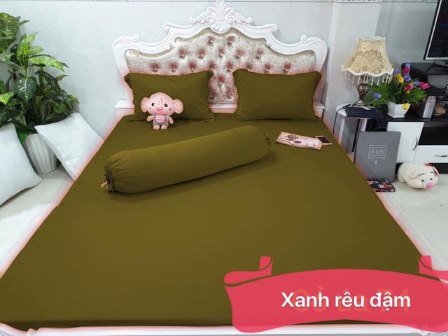 [HCM]Bộ Drap gối  Thun Hàn Quốc Mát Lạnh { 4 MÓN } HOẶC  ga lẻ