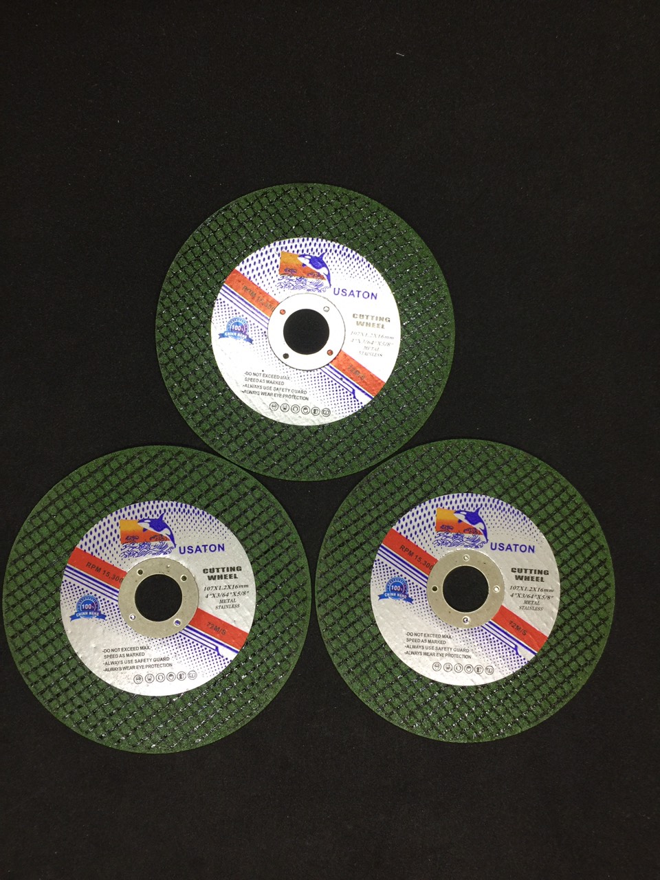 Hộp đá cắt sắt,đá cắt inox USATON 50 lưỡi- lưỡi cắt inox, lưỡi cắt sắt