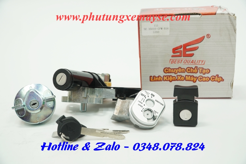 Khoá xe LEAD & SCR