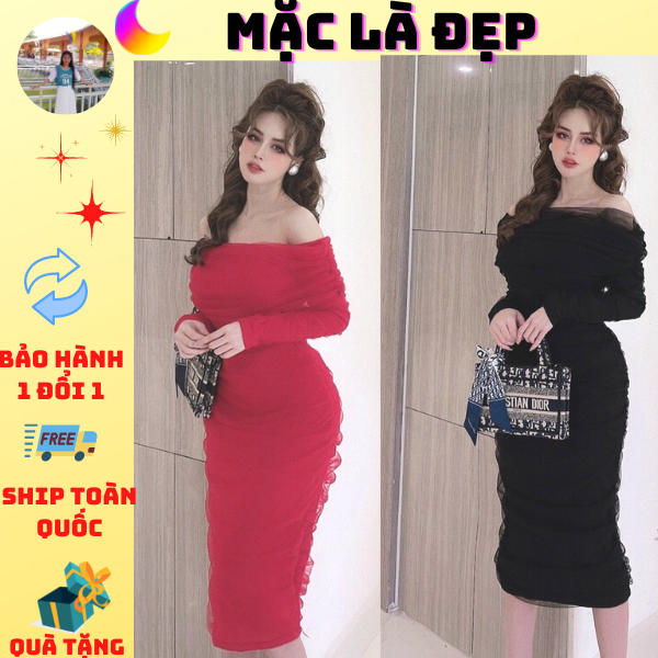 ( Hàng có sẵn) JINLI Váy Body Dự Tiệc 03