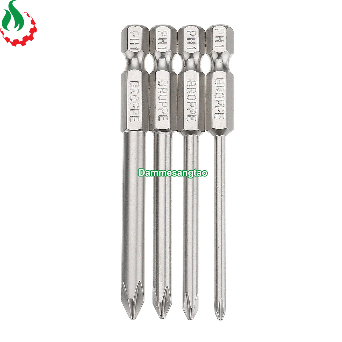 Mũi vít 4 cạnh bake chuôi lục giác broppe