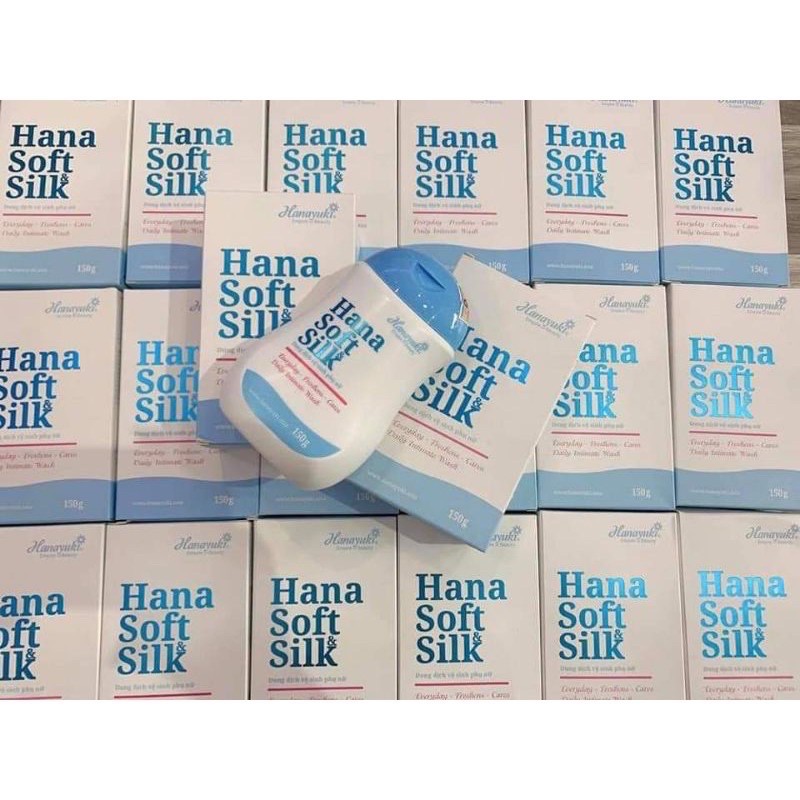 [HCM][ ??%] DUNG DỊCH VỆ SINH HANA SOFT SILK HANAYUKI 150ML