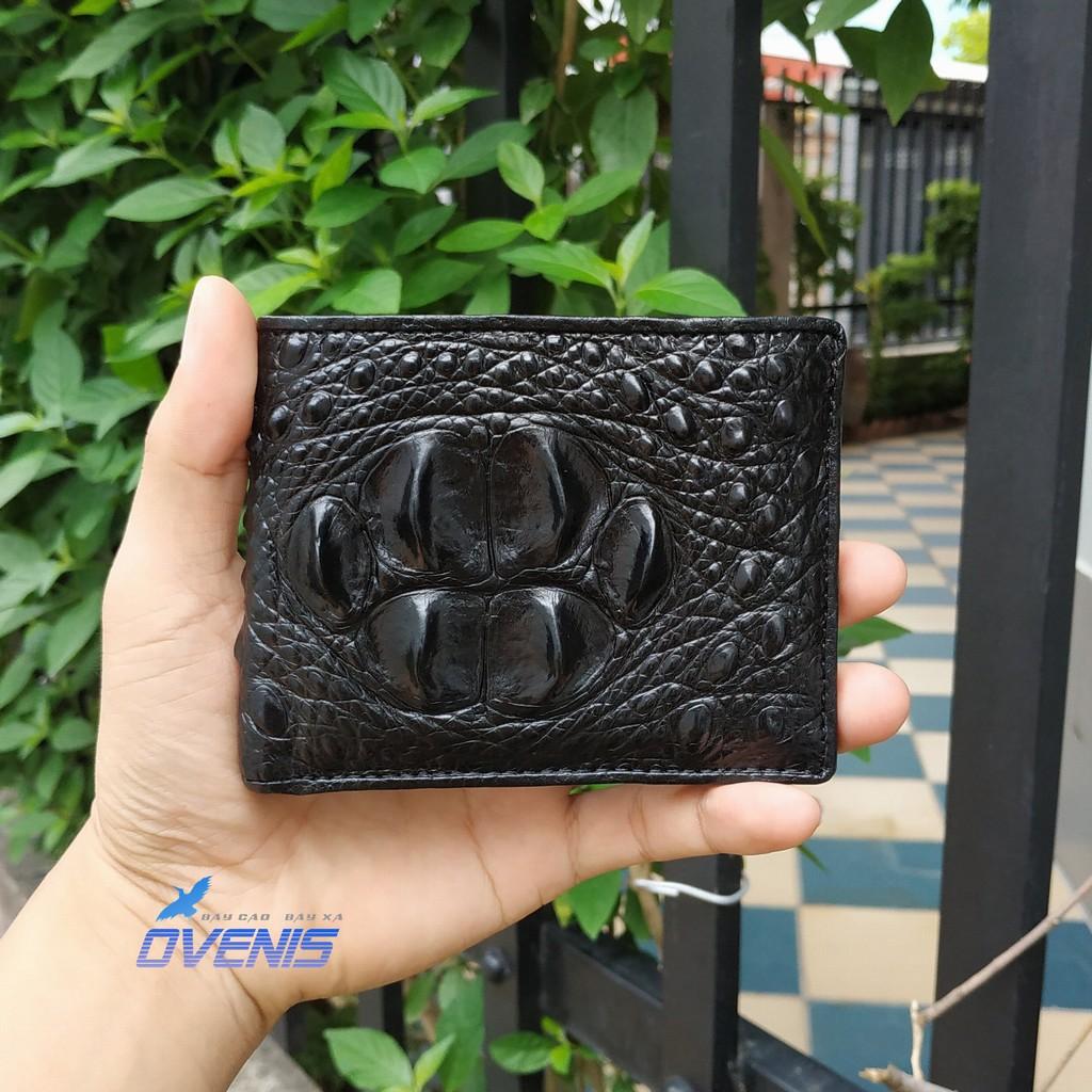 [FREE SHIP] Ví Da Cá Sấu Nam 2 Mặt. Gai Gù Đẹp Cao Cấp