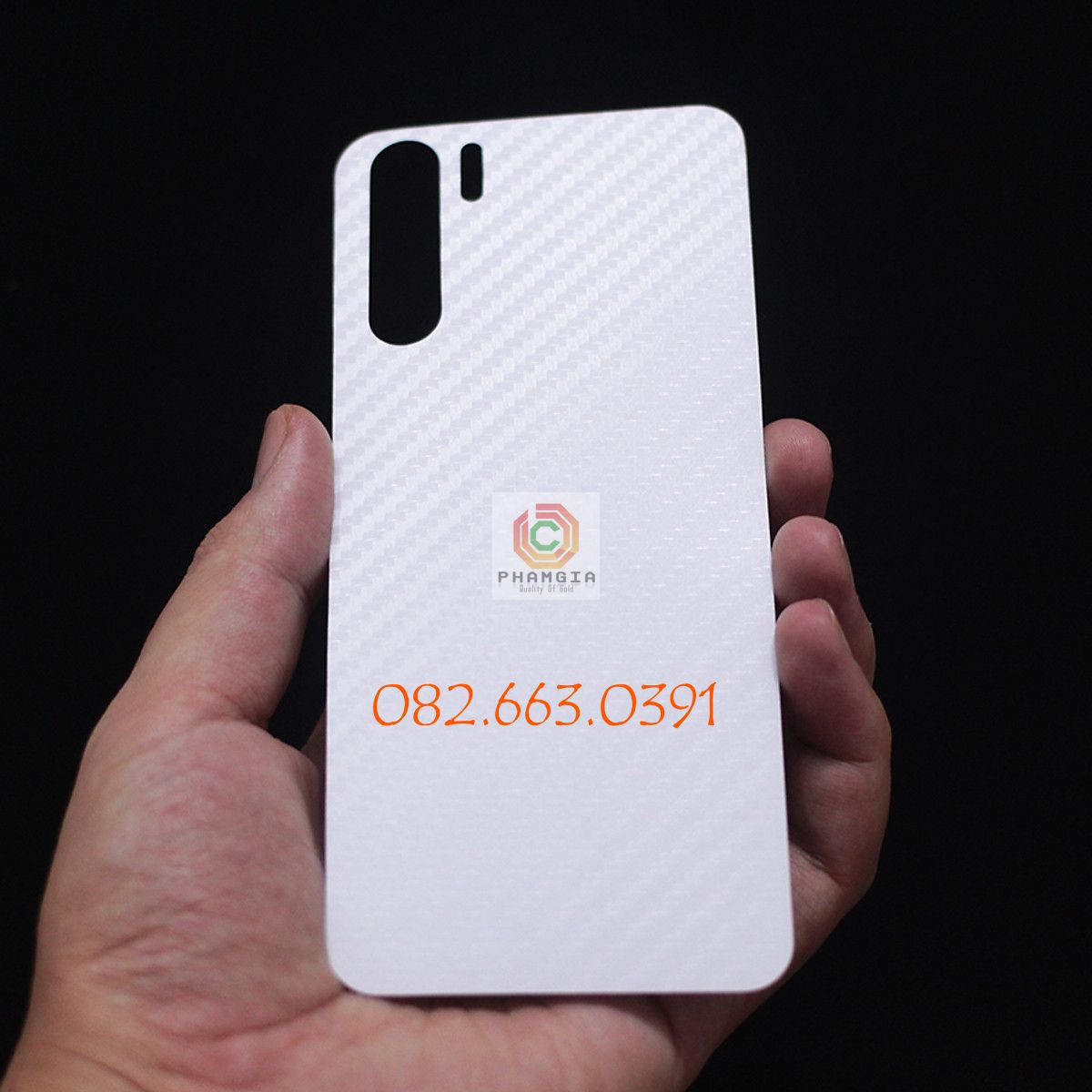 Miếng dán mặt lưng skin carbon Oppo A91
