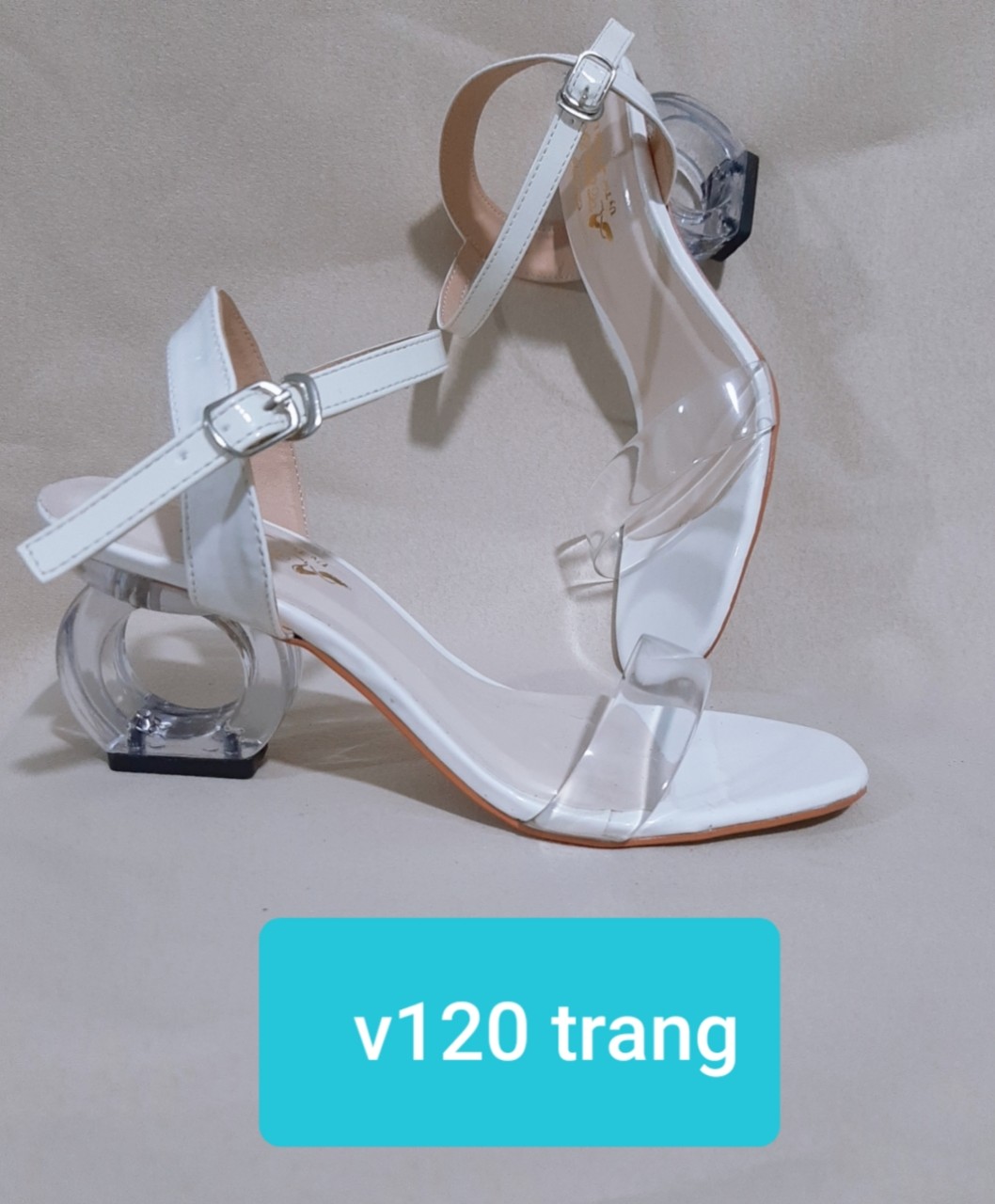 [HCM]giày cao gót gót còng 7 phân big size