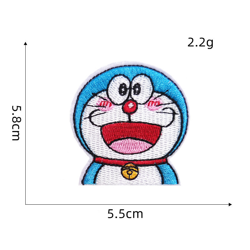 Sticker ủi hình doraemon Miếng Dán Áo hình doraemon