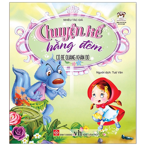 Fahasa - chuyện kể hằng đêm - cô bé quàng khăn đỏ