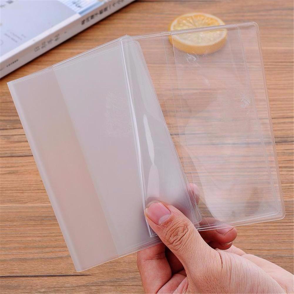 Combo 2 Vỏ Bọc Hồ Chiếu, Bao Passport Trong Suốt